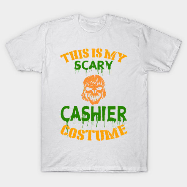 This Is My Scary Cashier Costume T-Shirt-TOZ